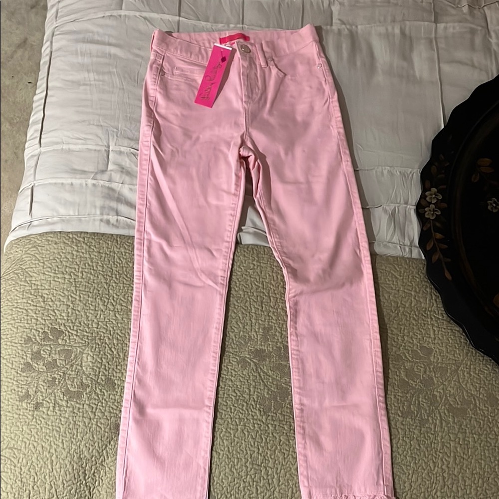 Pink Skinny Jeans- Lily Pulitzer